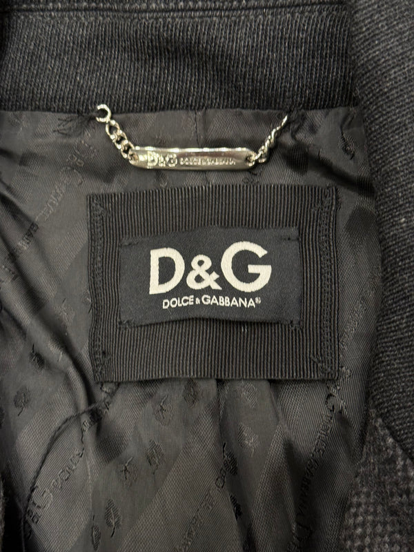 2000s Dolce & Gabbana heavy wool coat