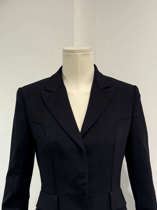 1997 Gucci by Tom Ford runway wool tailored skirt suit set