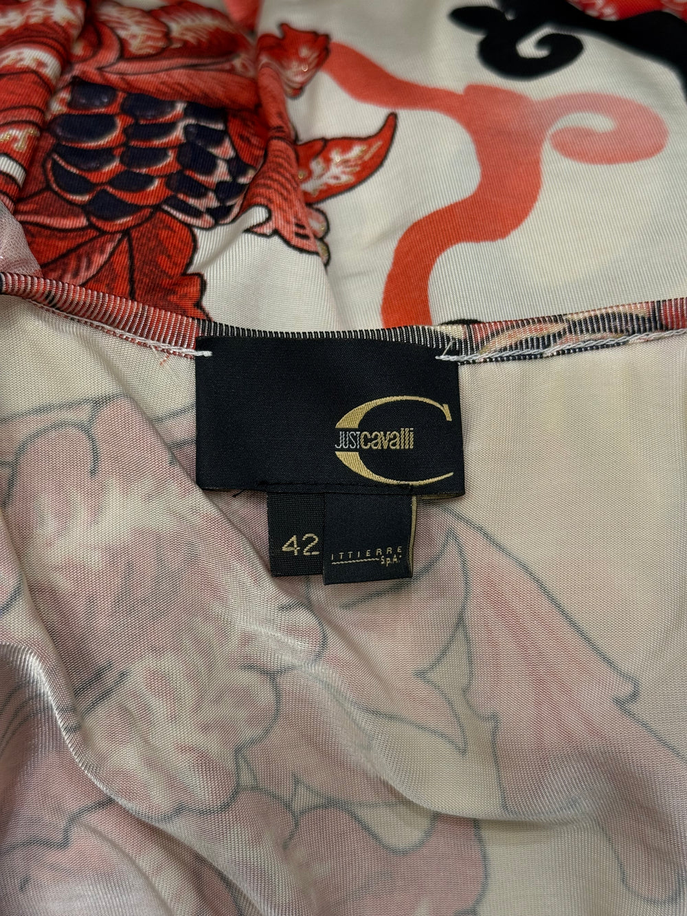 2000s Cavalli floral dress