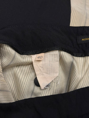 1990s Alexander McQueen double layer pants