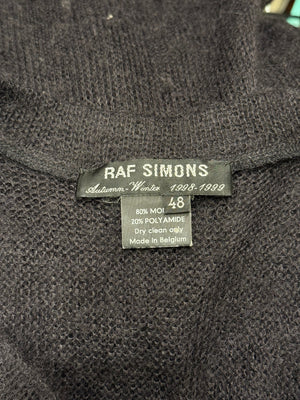 F/W1998-1999 Raf Simons mohair vest