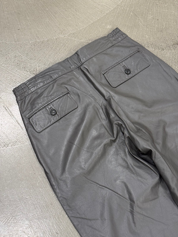 1980s Giorgio Armani leather pants