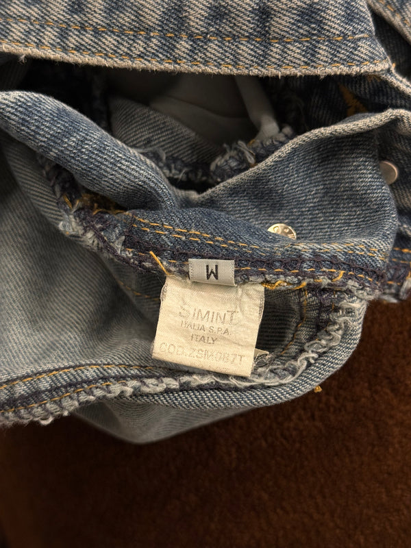 1990s Armani denim jumpsuit