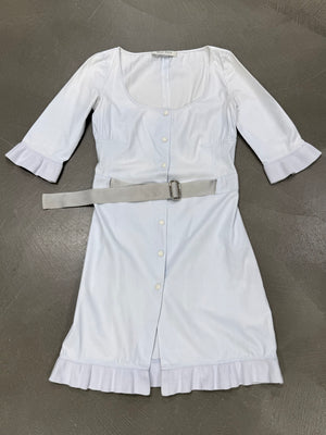 2000s Miu Miu belted dress