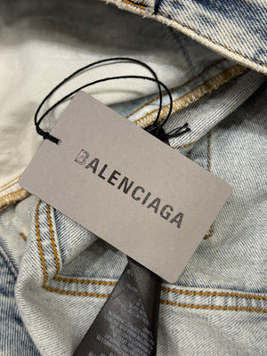 2022 Balenciaga high waisted baggy jeans