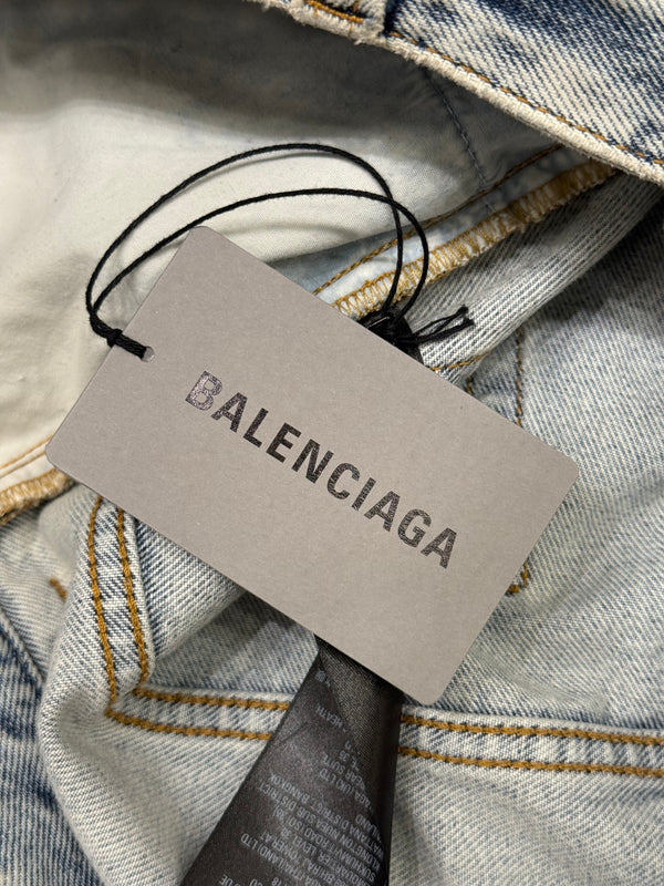 2022 Balenciaga high waisted baggy jeans