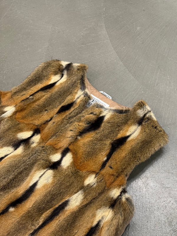 1990s Gianfranco Ferré fur pudded vest