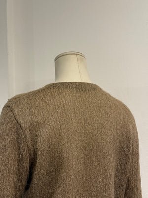 2000s Prada mohair wool cardigan