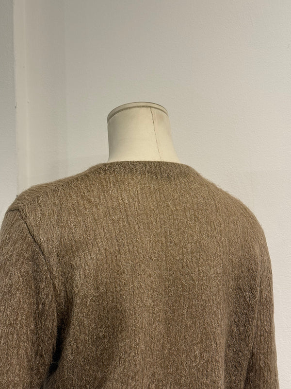 2000s Prada mohair wool cardigan