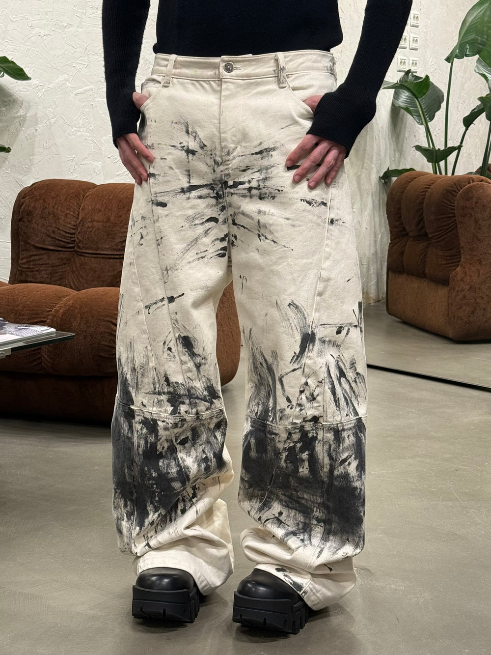 2024 Professor.e Forgotten Materials hand painted pants