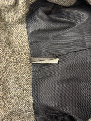 A/W2007 Dior Homme by Hedi Slimane military hooded wool coat
