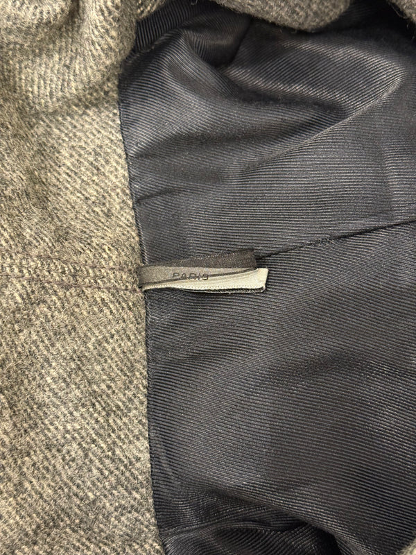 A/W2007 Dior Homme by Hedi Slimane military hooded wool coat