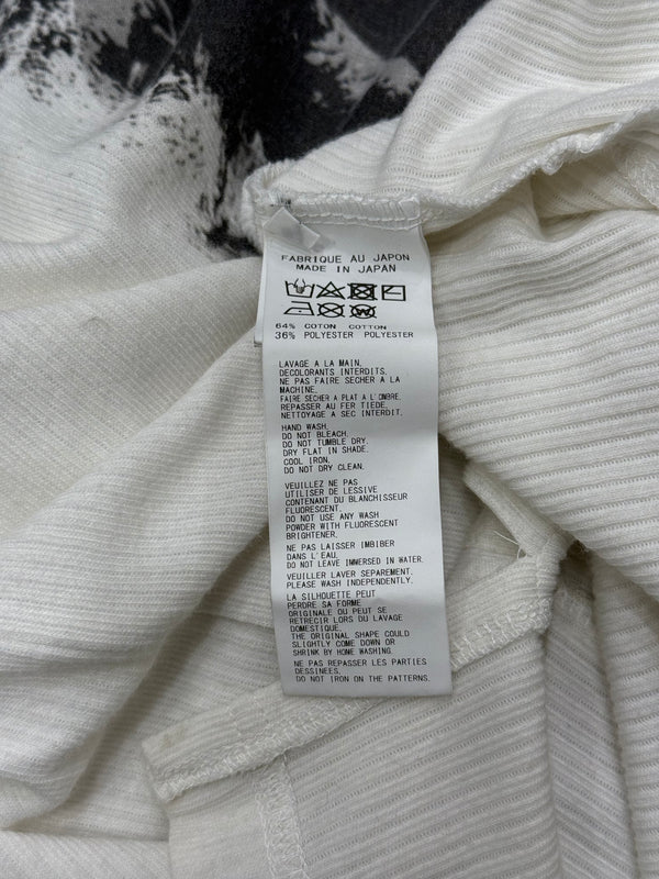 2020s Yohji Yamamoto oversized printed crewneck