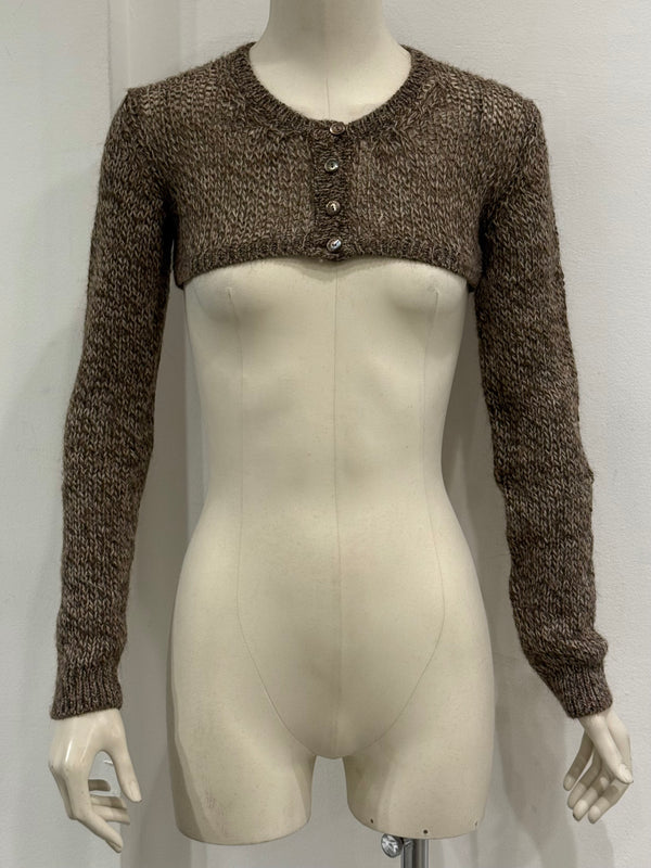 1999 Dolce & Gabbana runway cropped cardigan