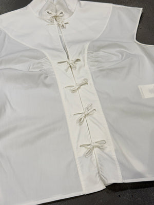 A/W2004 Yves Saint Laurent Rive Gauche by Tom Ford chinoiserie asian top