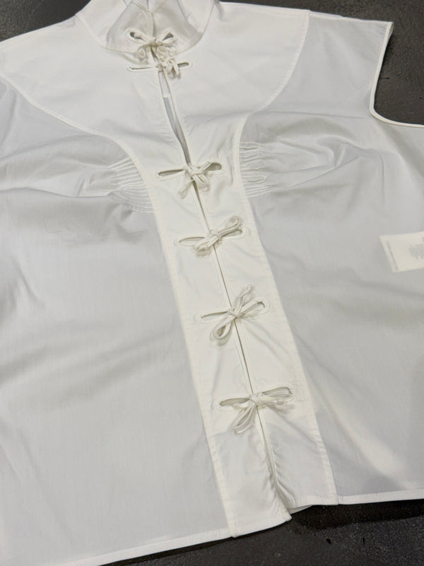 A/W2004 Yves Saint Laurent Rive Gauche by Tom Ford chinoiserie asian top