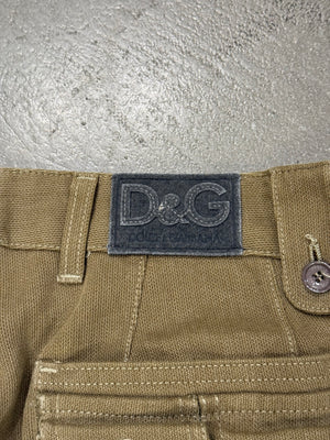 2003 Dolce & Gabbana bondage paracadute cargo pants