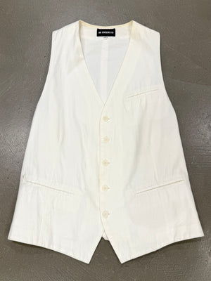 S/S2008 Ann Demeulemeester bondage straps cotton vest