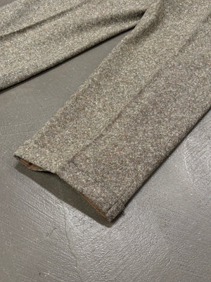 1990s Hermes wool tweed suit set