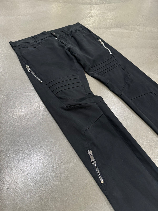 A/W2008 Dolce & Gabbana multi zipper biker pants