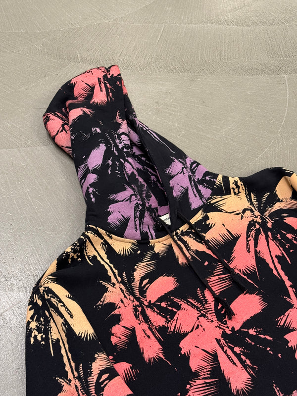 2019 Saint Laurent sunset palm tree hoodie