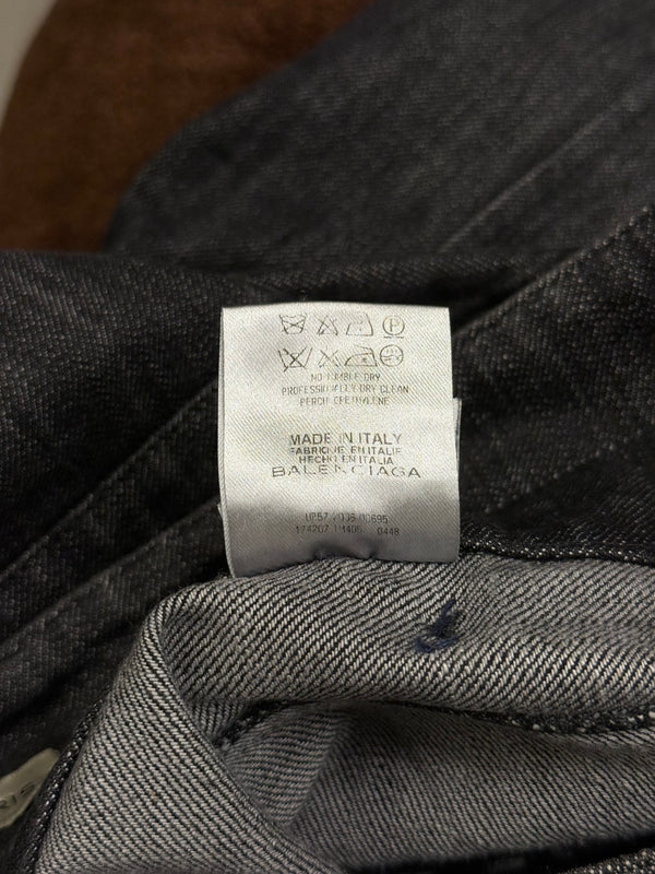 2006 Balenciaga by Nicolas Ghesquière Flared Workwear Denim