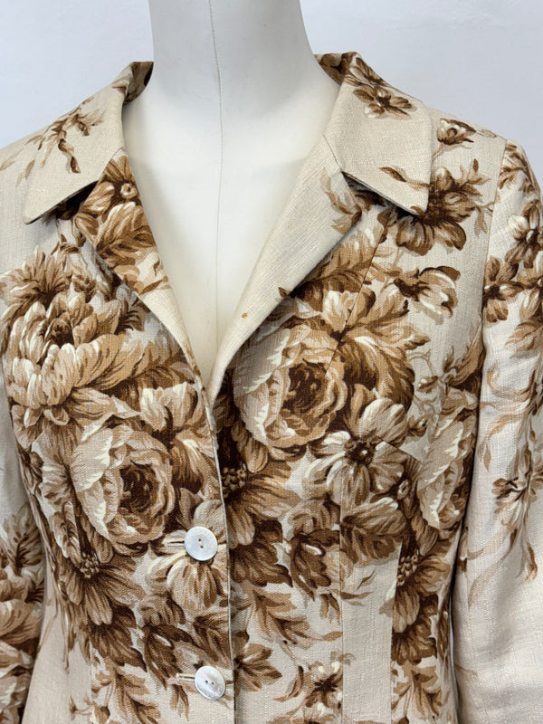 S/S1996 Dolce & Gabbana floral blazer jacket