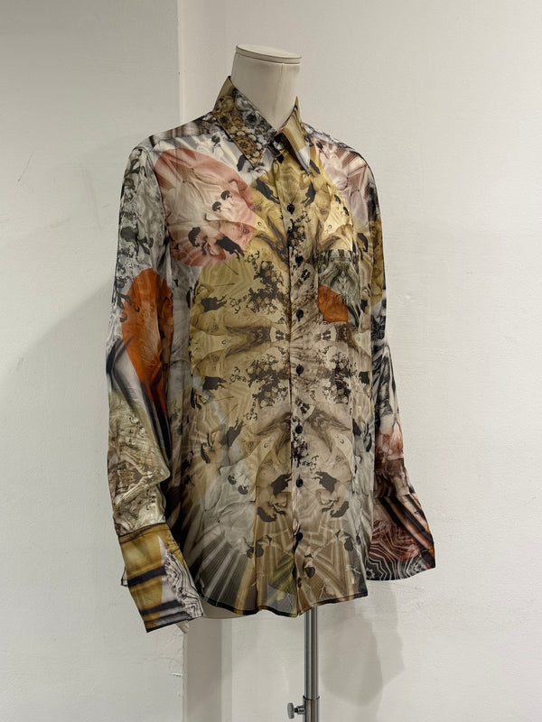 2000s Jean Paul Gaultier print shirt