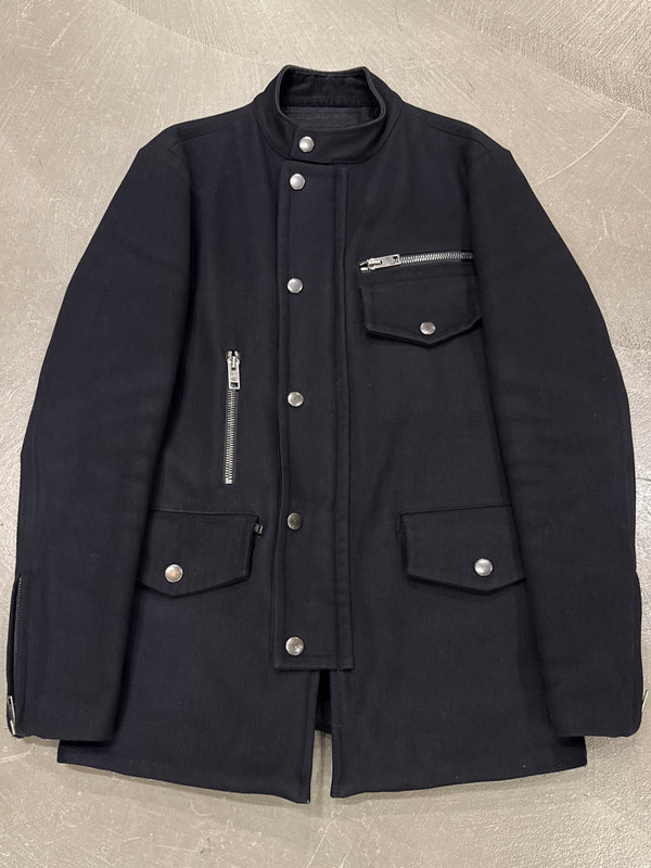 A/W2004 Gucci by Tom Ford runway multi-pocket wool coat