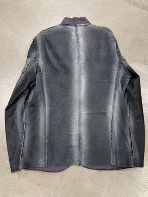 2010s Comme des Garçons pigskin faded leather jacket