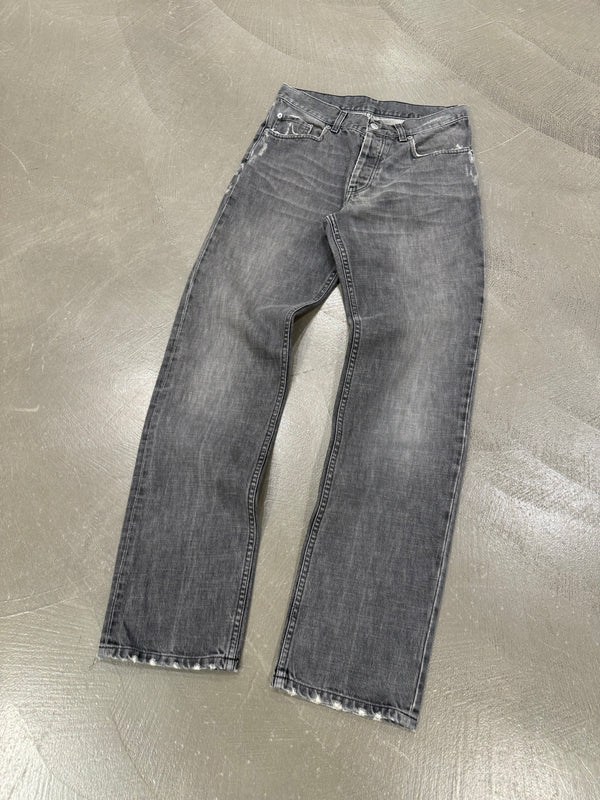 1990s Helmut Lang distressed faded denim
