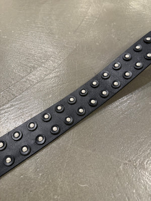 A/W 2003 Dior by Hedi Slimane luster studded belt