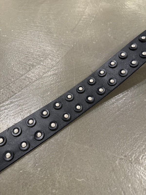 A/W 2003 Dior by Hedi Slimane luster studded belt