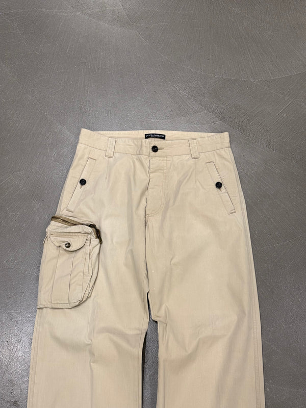 S/S2003 Dolce & Gabbana aviator cargo pants