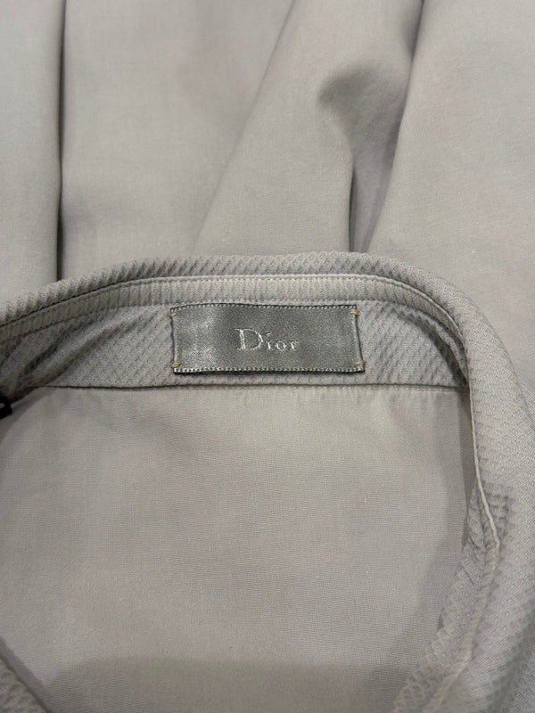 Dior by Hedi Slimane pleated detail long sleeve shirt