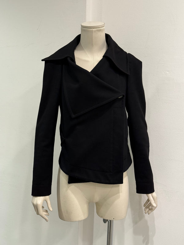 A/W2012 Vivienne Westwood asymmetrical wool jacket