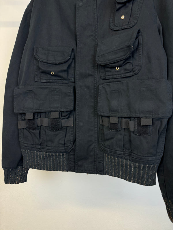 2000s Dolce & Gabbana military cargo bomber jacket