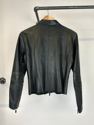 FW1999 Gucci Tom Ford leather biker jacket