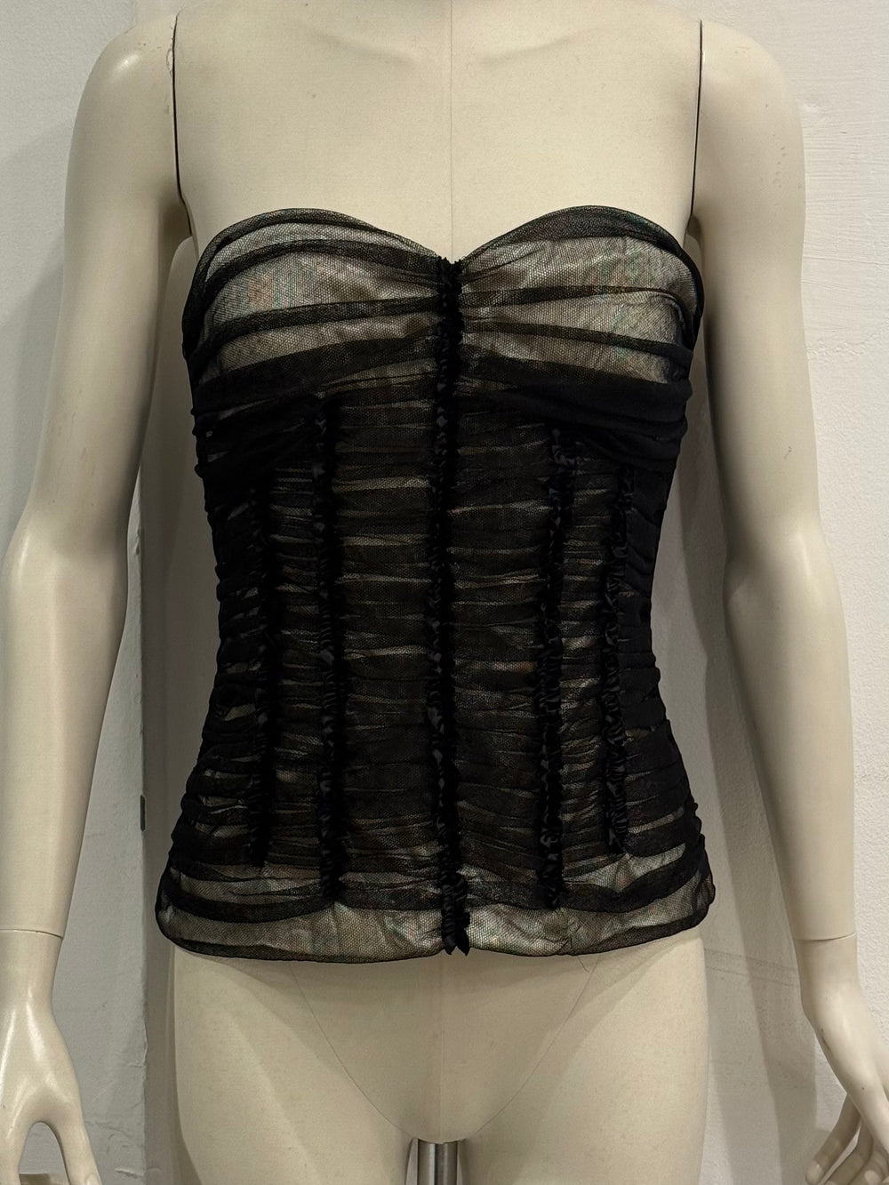 2000s Dolce & Gabbana corset top