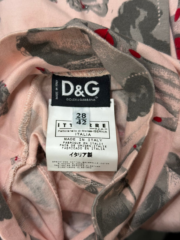 2000s Dolce & Gabbana iconic faces tank top