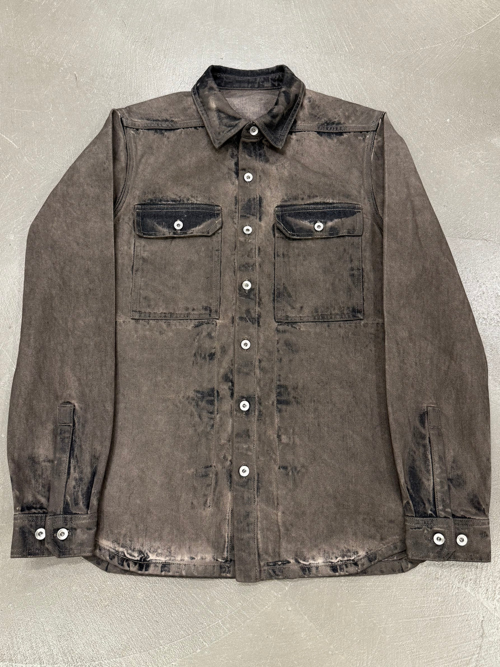 Rick Owens denim “overshirt”