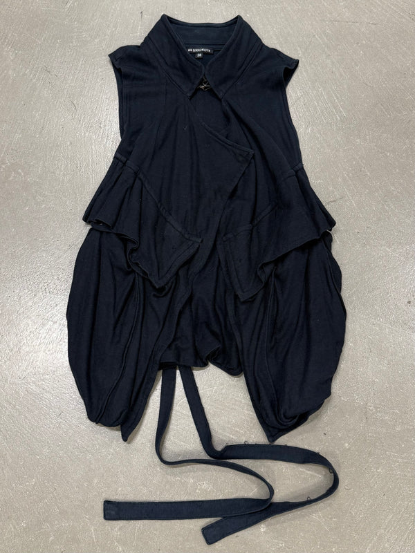 S/S2004 Ann Demeulemeester runway bondage top