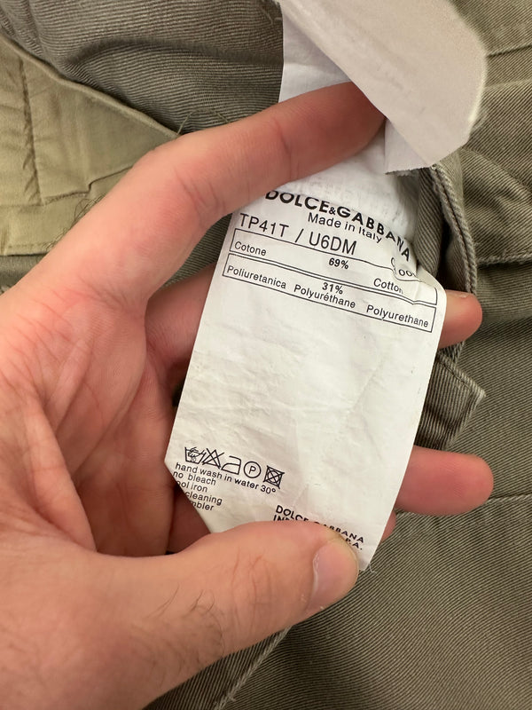 AW2003 Dolce & Gabbana runway sample bondage cargo pants