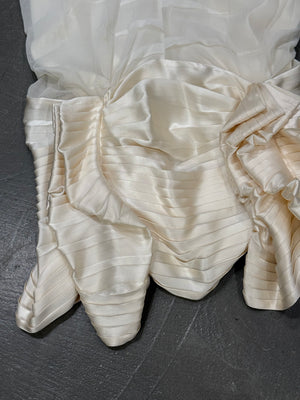 S/S2003 Christian Dior runway ruffled skirt