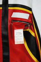 Load image into Gallery viewer, S/S 2001 Dolce &amp; Gabbana runway
red biker Leather Jacket
