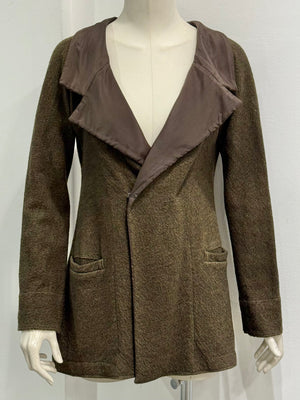 2000s Y’s by Yohji Yamamoto asymmetrical jacket