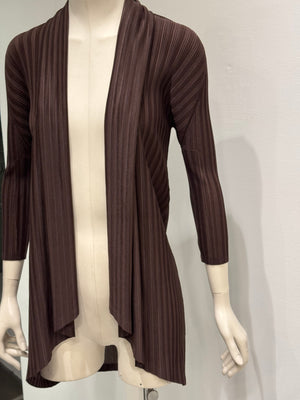 2000s Issey Miyake “Pleats Please” cardigan