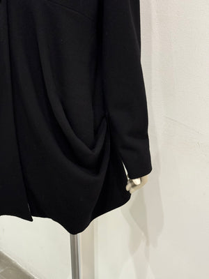 2010 Alexander McQueen draped pocket jacket