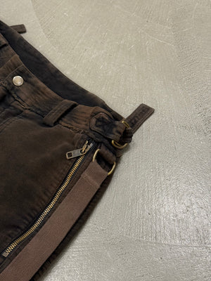 A/W2023 Dolce & Gabbana bondage paracadute cargo pants