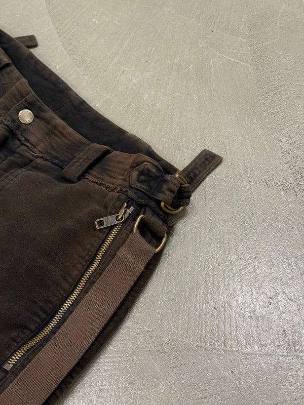 A/W2023 Dolce & Gabbana bondage paracadute cargo pants